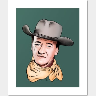 John Wayne. Posters and Art